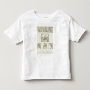 Anteilpunkte und hervorstehende Kommunikationen Kleinkind T-shirt