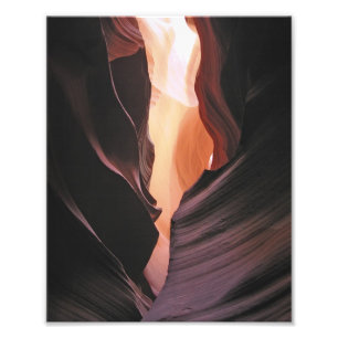 Antelope Canyon Abstraite page Arizona Photo Impri