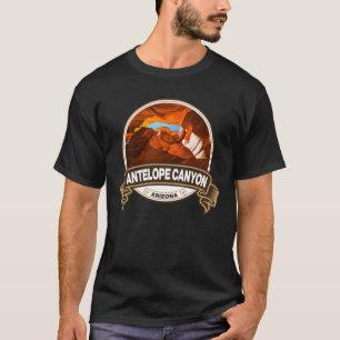 Antelope Canyon Arizona Abzeichen T-Shirt