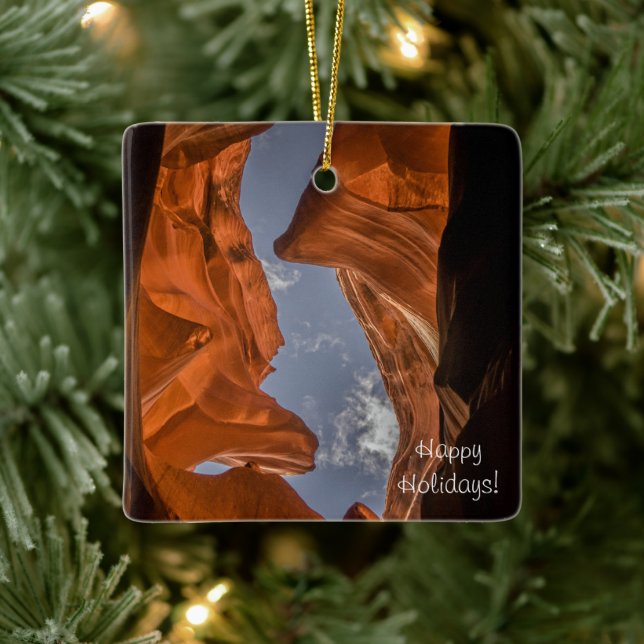 Antelope Canyon Arizona Keramikornament (Baum)