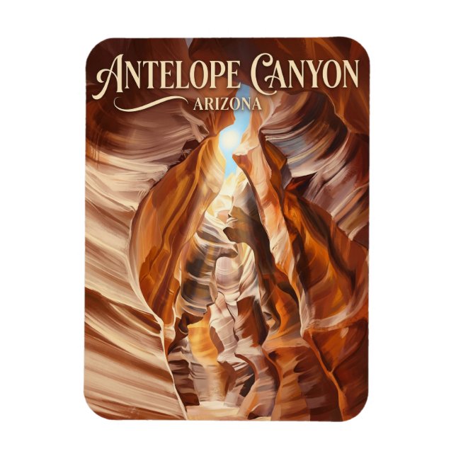 Antelope Canyon Arizona Magnet (Vertikal)