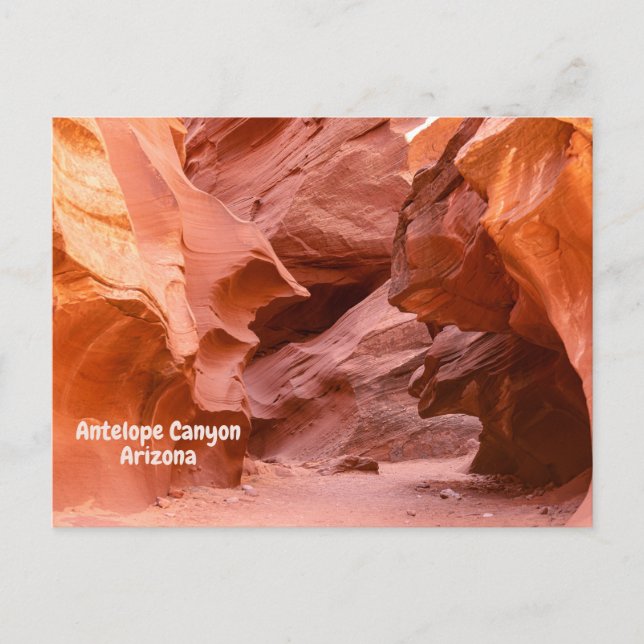 Antelope Canyon Arizona Natural Wonder Postkarte (Vorderseite)