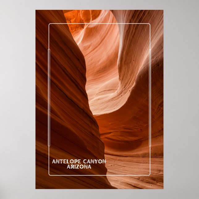 Antelope Canyon, Arizona Poster (Vorne)