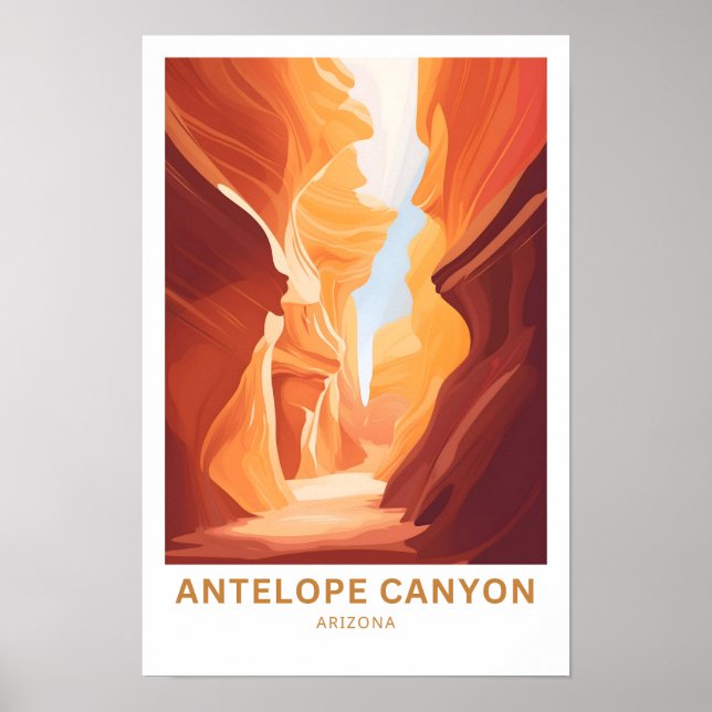 Antelope Canyon Arizona Poster (Vorne)