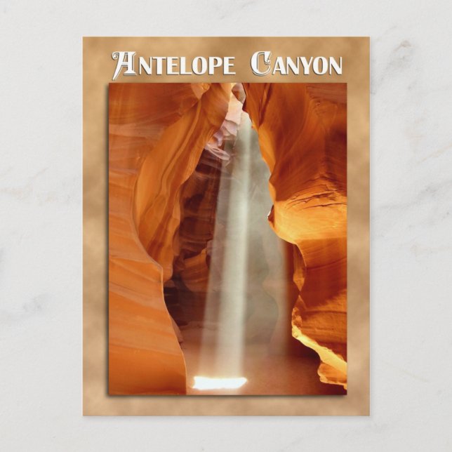 Antelope Canyon, Arizona Postkarte (Vorderseite)