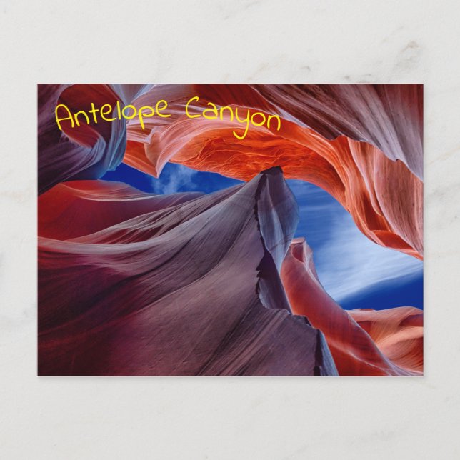 Antelope Canyon Arizona Postkarte (Vorderseite)