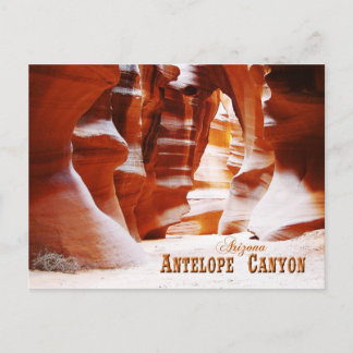 Antelope Canyon, Arizona Postkarte