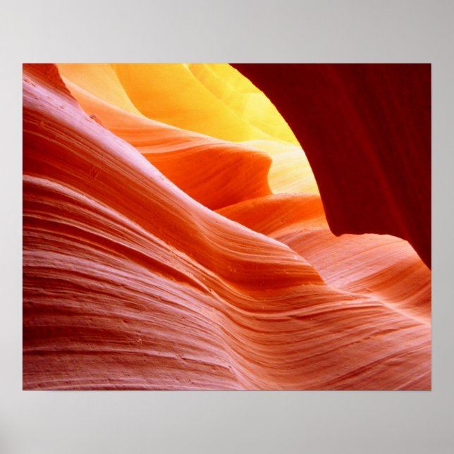 Antelope Canyon in Arizona Poster (Vorne)
