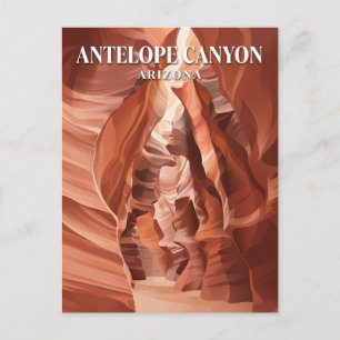 Antelope Canyon Page Arizona Postkarte