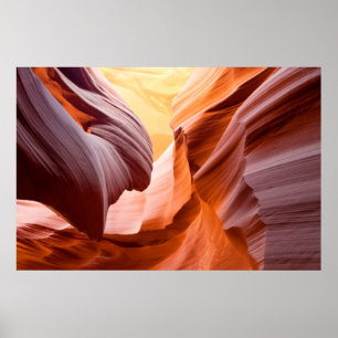 "Antelope canyon" Poster