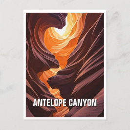 Antelope Canyon Souvenir Postkarte