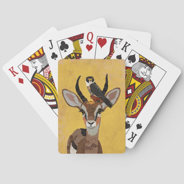 ANTELOPE & FALCON SPIELKARTEN (Rückseite)