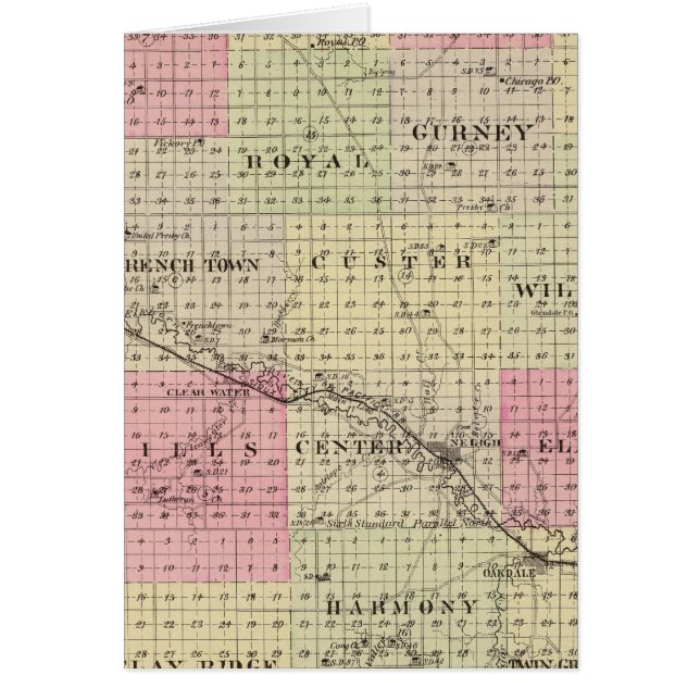 Antelope Landkreis, Nebraska (Vorne)