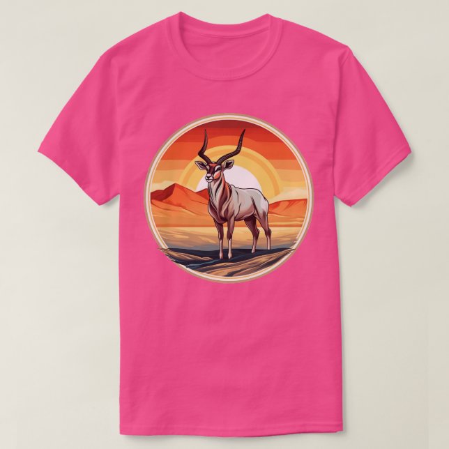 Antelope Retro T-Shirt (Design vorne)