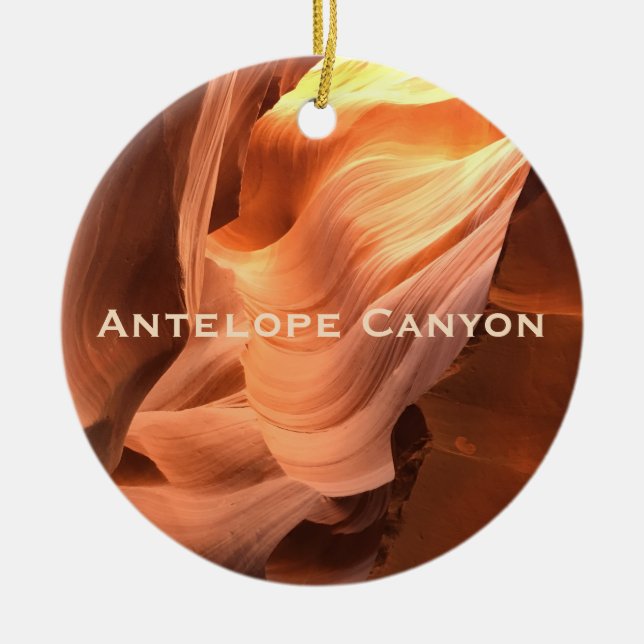 Antelope Slot Canyon Arizona Design Ornement (Devant)