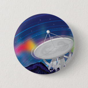 Antenna Beobachtung des Himmels mit einer Aurora Button