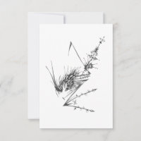 Antenne Schwarz Weiß Abstrakt Stammes-Tattoo-Kunst