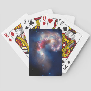 Antennen-Galaxie-bunte Zusammensetzung Spielkarten