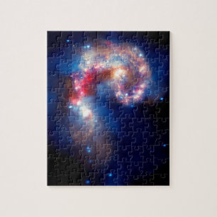 Antennen-Galaxien kollidieren
