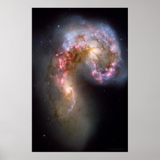 Antennengalaxien 20x30 (21x28) poster