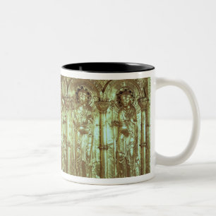 Antependium, der Christus mit den Spendern Zweifarbige Tasse