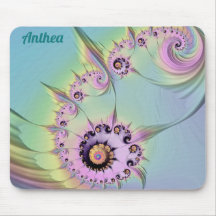 ~ ANTHEA ~ Personalisiertes 3D-Pastell-Fraktal Des
