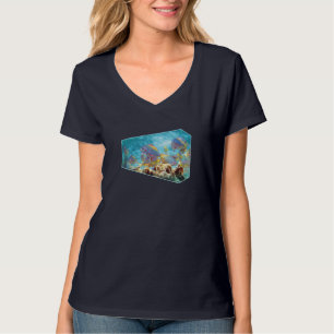 Anthias fish at coral reef - fotografische Gestalt T-Shirt