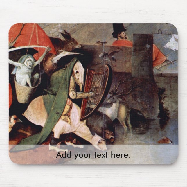 Anthony-Altar - Versuchung von St Anthony, Detail Mousepad (Vorne)