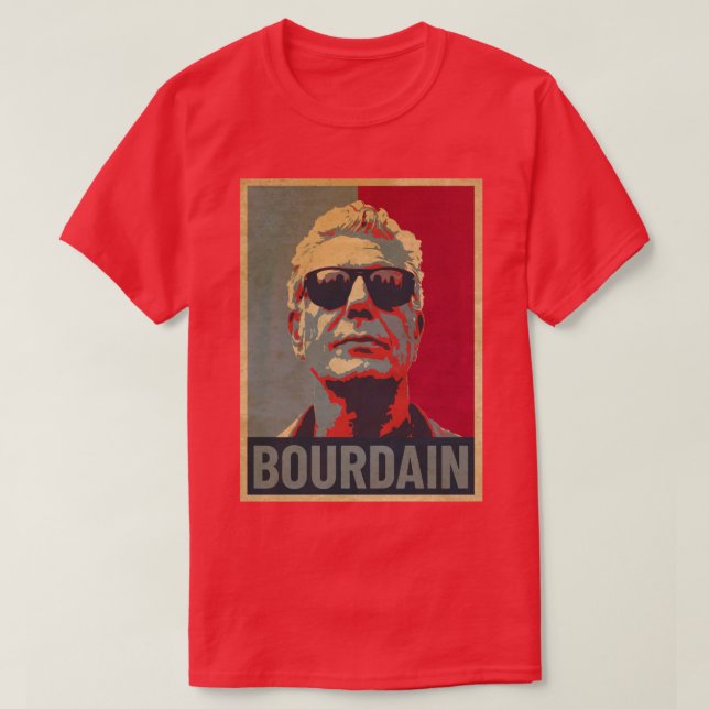 Anthony Bourdain Hope T-Shirt (Design vorne)