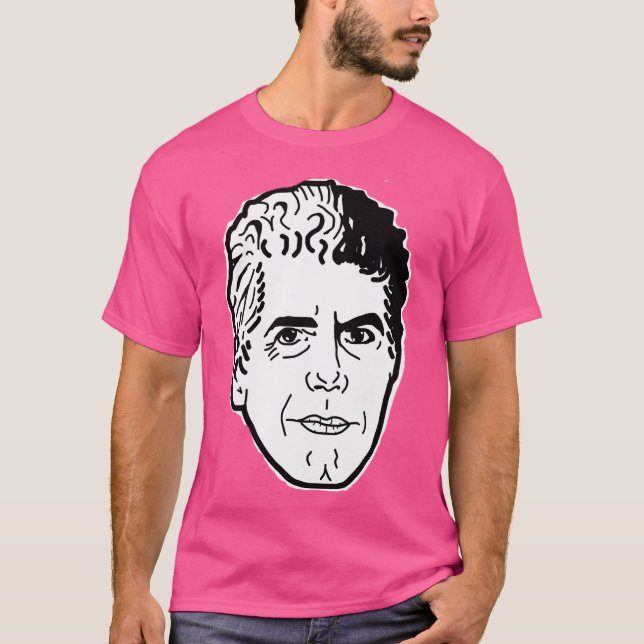 Anthony Bourdain T-Shirt (Vorderseite)