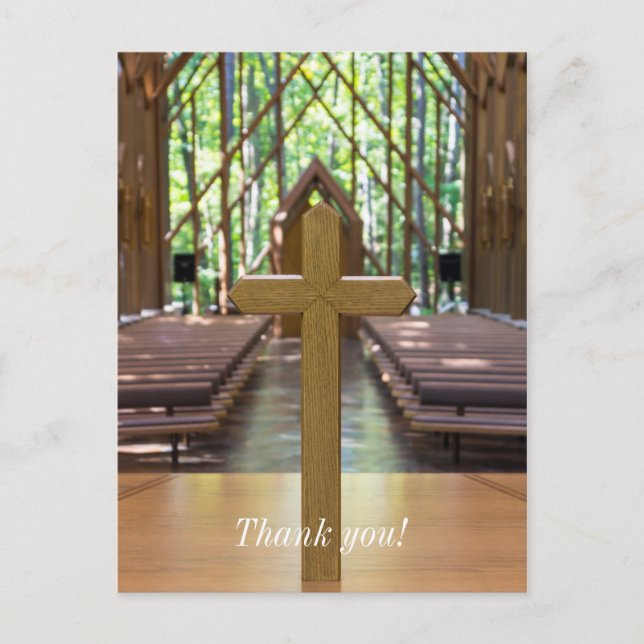 Anthony Chapel Cross Postkarte (Vorderseite)