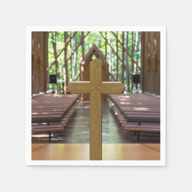Anthony Chapel Cross Serviette (Vorderseite)