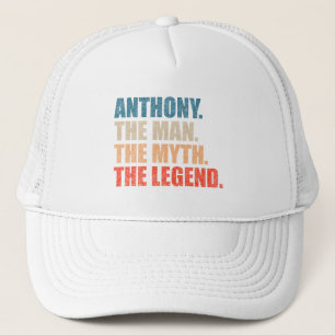 Anthony der Mann der Mythos der Legende Truckerkappe