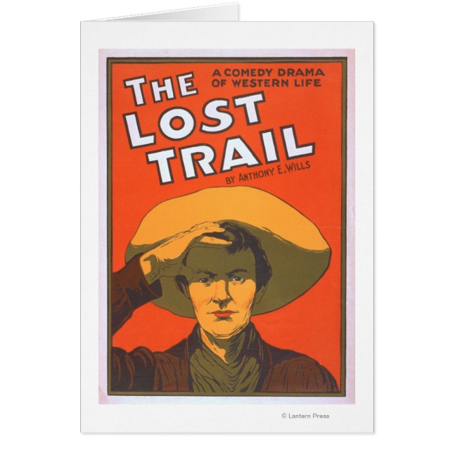 Anthony E. Wills "The Lost Trail" Wester Theater (Vorne)