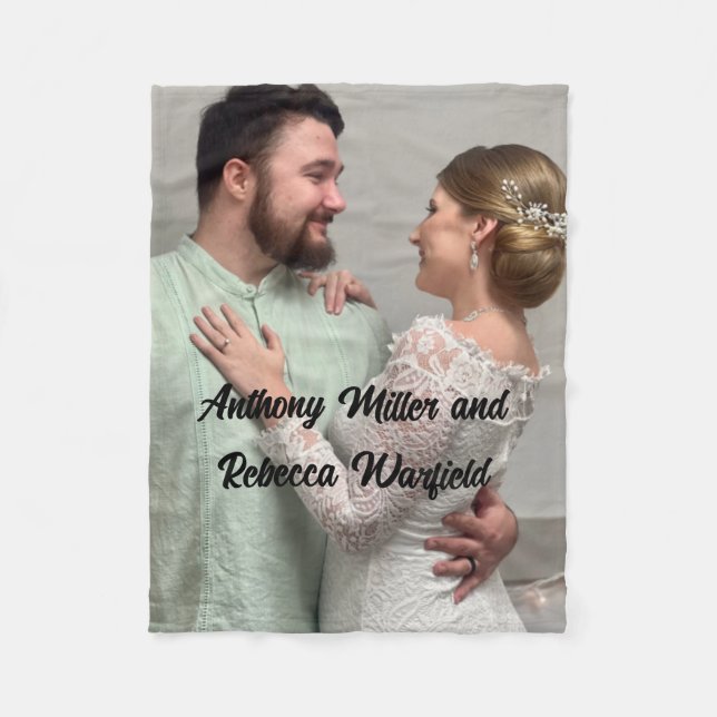 Anthony Miller und Rebecca Warfield Blanket Fleecedecke (Vorderseite)