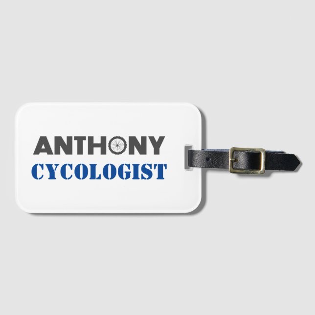 Anthony Mountain Biker Gepäckanhänger (Vorderseite (Horizontal))