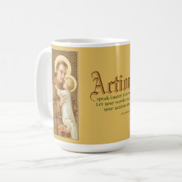 Anthony of Padua & the Christ Child (JM 05) Kaffeetasse