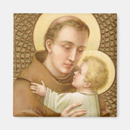 Anthony of Padua & the Christ Child (JM 05) Magnet