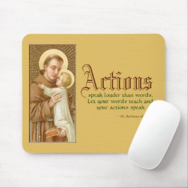 Anthony of Padua & the Christ Child (JM 05) Mousepad