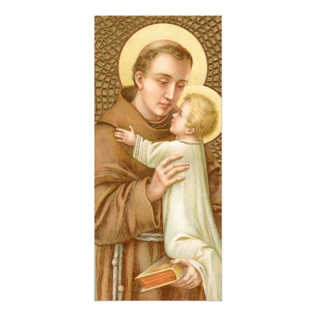 Anthony of Padua & the Christ Child (JM 05) Werbekarte (Vorne)