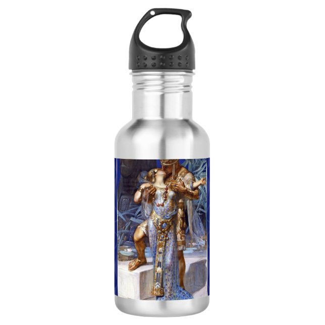 Anthony und Cleopatra Liebe Classic Edelstahlflasche (Vorderseite)