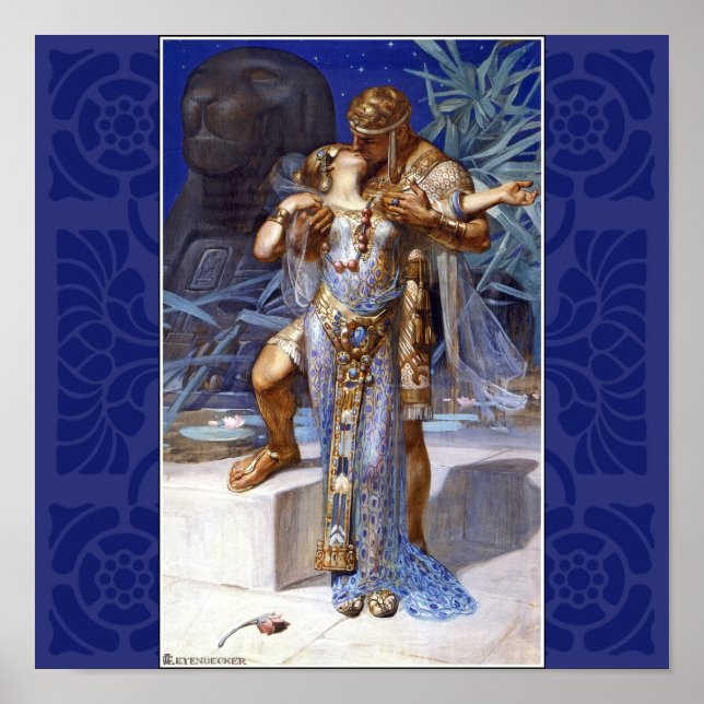 Anthony und Cleopatra Liebe Classic Poster (Vorne)