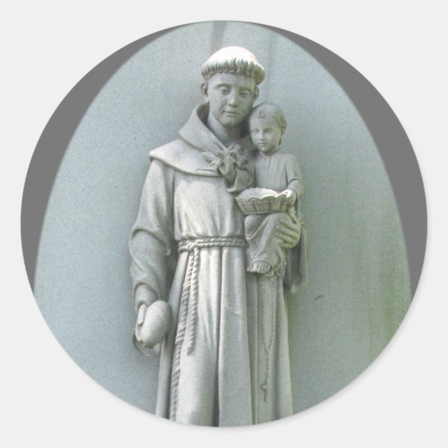 Anthony und Jesus ~ Aufkleber (Vorderseite)