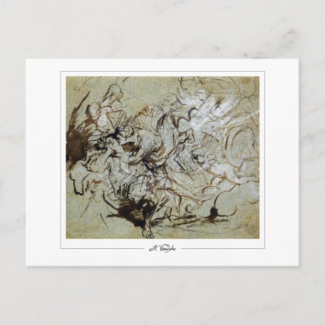 Anthony van Dyck #17 - Fine Art Postcard Postkarte (Vorderseite)