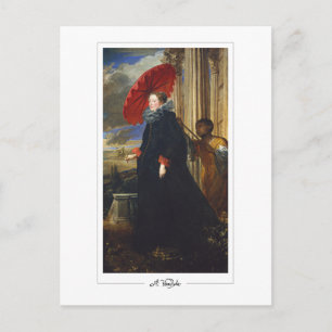 Anthony van Dyck #308 - Carte postale d'art fin