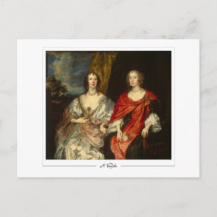 Anthony van Dyck #368 - Carte postale d'art fin