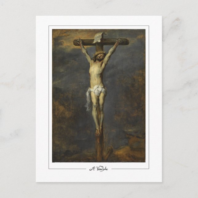 Anthony van Dyck #402 - Fine Art Postcard Postkarte (Vorderseite)