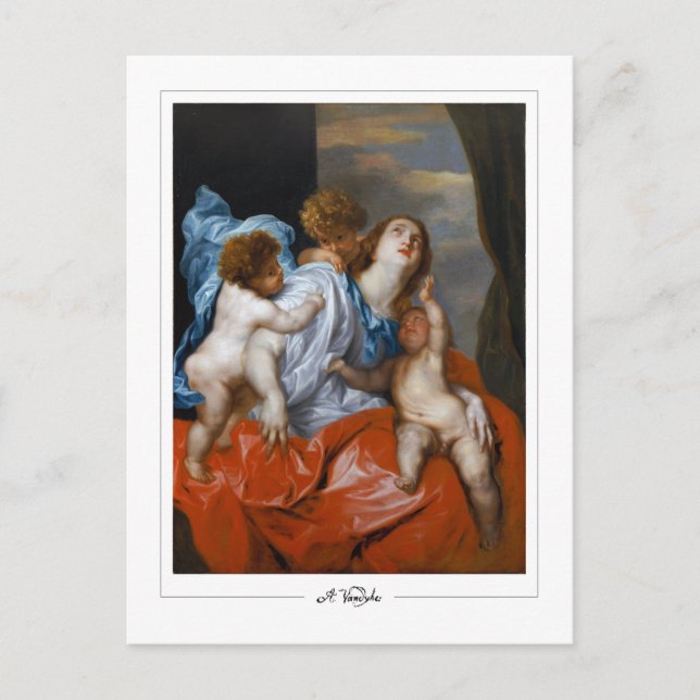Anthony van Dyck #603 - Fine Art Postcard Postkarte (Vorderseite)