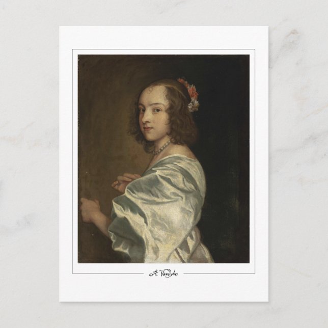 Anthony van Dyck #834 - Fine Art Postcard Postkarte (Vorderseite)