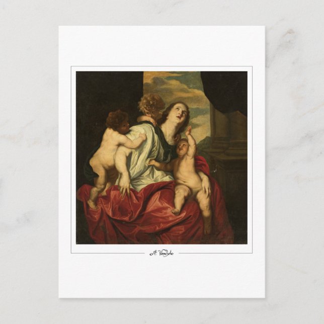 Anthony van Dyck #873 - Fine Art Postcard Postkarte (Vorderseite)